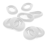 Okuli 8 x Silicona Gomas Auriculares Puntas de Repuesto para Samsung Galaxy Buds Live Auriculares en Blanco