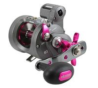 OKUMA - Carrete Contador de línea de Agua fría 203D para Mano Izquierda - Ladies Ed CW-203DLX-LE, Rosa