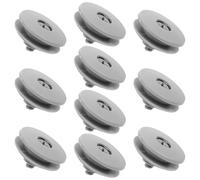 OKUMEYR 10 Piezas Abrazaderas para Alfombrillas de Coche de Plástico Antideslizantes, Clips de Fijación Versátiles para Suelo de Auto y Camión, Soporte Seguro para Tapetes