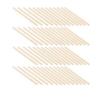 OKUMEYR 1000 Palitos de Madera para Cerillas Beige, Fáciles de Manejar y Bien Pulidos, Ideales para Proyectos de Arte y Manualidades DIY