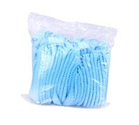 OKUMEYR 100piezas Gorros Desechables De No Antipolvo Para Cabello Paquete De Unidades Para Cocina Hospitales De Azul