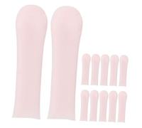 OKUMEYR 12 piezas Uds Mangas Reemplazables de Silicona Suave para Cucharas de Limpieza de Oídos Accesorios Duraderos y Cómodos para Removedor de Cera Fáciles de Limpiar y Transportar