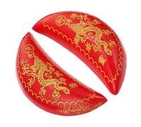 OKUMEYR 1par Copa De Adivinación Taoísta De Madera Forma De De Herramienta De Feng Shui Para Ritual y Decoración