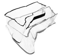 OKUMEYR 2 Bolsas para Guardar Botas y Zapatos Diseño Transparente y Malla PVC, Fáciles de Transportar para Uso al Aire Libre, Organizadores de Viaje Prácticos