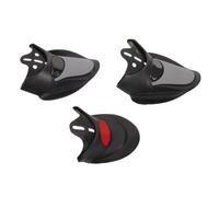 OKUMEYR 3 Piezas Guardabarros Delantero y Trasero Resistente al Barro y Salpicaduras Protector de Caucho en Forma de Pescado para Scooter Eléctrico y Bicicleta para Uso Urbano Aire Libre