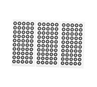 OKUMEYR 3hojas Páginas De Marcadores De Referencia para Escaneo Puntos De Reflexión Reutilizables y Resistentes Desgarros para Arquitectura y Diseño