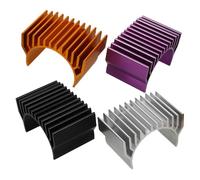 OKUMEYR 4 Piezas Disipadores para Motor Radiador de Motor para Repuesto Gestión Térmica para Rc Truck y Coche Protección Contra Sobrecalentamiento