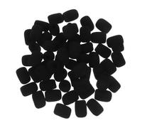 OKUMEYR 50piezas Funda De Esponja Para Micrófono De Solapa Reducción De Ruido De Espuma Para Micrófono Accesorios Para De Solapa Uso De Grabación