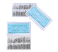 OKUMEYR 720 Piezas Pasadores de Chaveta Acero Inoxidable 6-23 MM para Reemplazo y Reparación de Correas de Reloj Kit Surtido para Eslabones y Cierres Herramientas para Relojería
