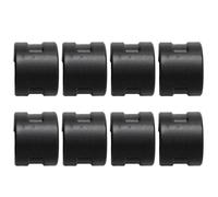 OKUMEYR 8 Piezas Anillo Anticolisión para Bicicleta de Goma Negra, 2 Cajas | Protector de Vaina Trasera, Accesorio Práctico y Decorativo, Uso en Horquilla, Ciclismo Diario
