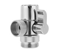 OKUMEYR Adaptador de Grifo de Cobre Buen Sellado, Conector para Manguera de Lavadora Portátil, Divisor de Grifo Fácil de Usar para Cocina y Jardín