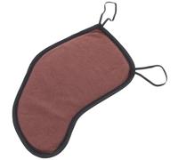OKUMEYR Barbada para Violín, Cojín Mejilla de Algodón, Color Café, 4/4-3/4, Soporte para Violín, Protección Barbilla, para Profesionales y Principiantes