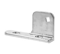 OKUMEYR Bisagra de acero inoxidable para refrigerador y congelador, bisagra para refrigerador pequeño, accesorios para congeladores, plata, gruesa, resistente al óxido, para reparación
