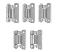OKUMEYR Bisagras de puerta para remolque de carga 5 Piezas Acero Inoxidable para Carrocería de Camión Volquete y Puertas Exteriores Uso Industrial