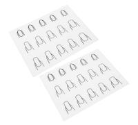 OKUMEYR Bloc de Notas para Colorear Manicura de Silicona de Color Claro, Lavable y Resistente al Agua, 2 Piezas para Uso Profesional y Personal en Salón de Uñas