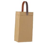OKUMEYR Bolsa De Almacenamiento De Botellas De Lavable Bolsa De Kraft Para Champán Especiales