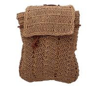 OKUMEYR Bolsa de Playa Bolso de Moda Diseño Cordón Tejido Paja para Mujer Uso Playa