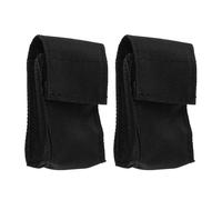 OKUMEYR Bolsa para Baterías de Guitarra 9v, 2 Unidades, Tejido Oxford Resistente a Humedad y Altas Temperaturas, Bolsa Segura para Almacenamiento y Transporte en Músicos y Festivales