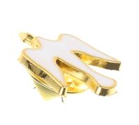 OKUMEYR Broche Esmaltado de Pin de Solapa Multifuncional para Ropa y Accesorios para Comunión Bodas y Celebraciones Medidas 1.8 X 1.5 X 1.0 Cm