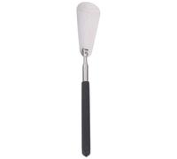 OKUMEYR Calzador Telescópico de Acero Inoxidable Negro, Ligero y Resistente para Aliviar Dolor de Espalda, Adecuado para Embarazadas y Personas Mayores