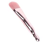 OKUMEYR Cepillo Aplicador y Mango de Aluminio Doble Cabezal para Mascarilla Facial y Cuchara, Cerdas Suaves de Nylon Adecuado para Cuidado Facial en Casa