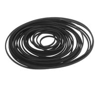 OKUMEYR Correas de Goma para Grabadora Casete 1,2 Mm Cuadradas 30-135 Mm, Pack 30 Unidades, Correas de Transmisión para Reproductores de Casetes, Mantenimiento de Pletinas y Unidades DVD