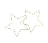 OKUMEYR de Aros de Hierro en Forma de 2 Piezas para Manualidades y Proyectos de Handwork, para Atrapasueños y
