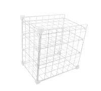 OKUMEYR Estante Organizador para Cocina con Diseño Rejilla Resistente y Apilable para Refrigerador y Congelador Soporte Multifuncional para Despensa y Almacenamiento