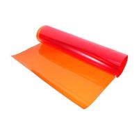 OKUMEYR Filtros de Luz Naranja en Láminas de Pet para Fotografía y Producción de Películas Película Cortable para Iluminación en Estudio y Eventos Teatrales