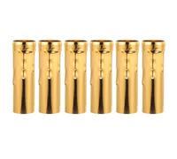OKUMEYR Fundas para Portalámparas E14 6 Piezas, Tubo de Vela de Hierro 25x80 Mm, Funda para Base de Lámpara Colgante Estilo Europeo, Accesorios para Candelabros y Lámparas de Techo