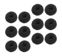 OKUMEYR Juego de 12 Piezas Donut para Peinar el Cabello Diseño Elegante y Fijación Fuerte, Moldeador de Bollos para Moños Desordenados en Uso Diario