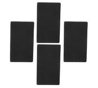 OKUMEYR Kit de Prueba de Oro y Plata 4 Piedras de Toque Negras Reutilizables para Joyería de Platino y Oro, Diseño Preciso para Uso Diario y Principiantes