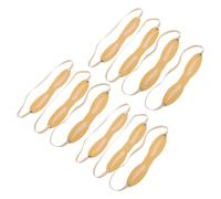 OKUMEYR Ligera y Reutilizable 10 Piezas de de Silicona para Práctica de Cejas Adecuado para Principiantes en Diseño de Cejas
