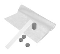 OKUMEYR Papel Filtro Antigrasa para Campana Extractora de Cocina Autoadhesivo Resistente al Calor 5 Metros Rollo Grueso con Imán y Cinta Adhesiva Reutilizable Papel Absorbente de