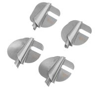 OKUMEYR Prensatelas para Dobladillo en Espiral de Acero Inoxidable 1 Set Tamaños 3-6mm para Máquina de Coser Doméstica en Proyectos de Ropa y Manualidades
