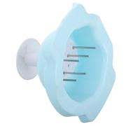 OKUMEYR Protector de Dedos para Cortar Verduras Accesorio de Cocina de Acero Inoxidable Soporte Seguro Ajustable en Color Azul para Evitar Cortes y Facilitar el Rallado Manual