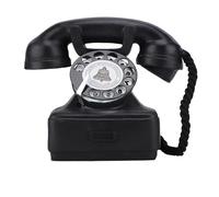 Okuyonic 70s-Style, GPo 746 Teléfonos de Línea Fija Teléfono Fijo Barato con Contestador Superficie Suave para Hotel de Oficina para Accesorios de Fotografía para Cosplay