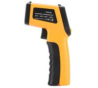 Okuyonic Pistola de Temperatura, Medición Rápida Operación Simple Gran Pantalla a Color única Agarre Cómodo Termómetro Digital Profesional Práctico para Exteriores(GM420E)