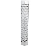 Okuyonic Tubo de ahumador de Barbacoa de Acero Inoxidable, diseño Perforado, Tubo de ahumador de Parrilla de 12 Pulgadas para Fumadores eléctricos de Parrilla de carbón y Gas(Hexagon)