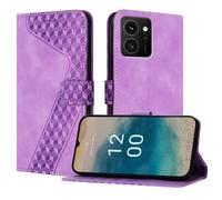 OKZone Funda para Nokia HMD Skyline, PU Cuero Flip Carcasa Fundas Móvil de Tapa Libro Caso Piel PU Billetera Case Telefono Cubrir Móvil Cover con Cáscara de TPU(Púrpura)