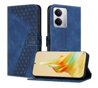 OKZone Funda para Realme P3 5G/14T 5G,PU Cuero Flip Carcasa Fundas Móvil de Tapa Libro Caso Piel PU Billetera Case Telefono Cubrir Móvil Cover con Cáscara de TPU(Azul)