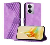 OKZone Funda para Realme P3 5G/14T 5G,PU Cuero Flip Carcasa Fundas Móvil de Tapa Libro Caso Piel PU Billetera Case Telefono Cubrir Móvil Cover con Cáscara de TPU(Púrpura)