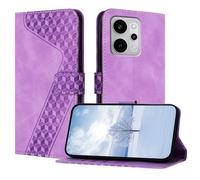 OKZone Funda para Realme P4 Power 5G,PU Cuero Flip Carcasa Fundas Móvil de Tapa Libro Caso Piel PU Billetera Case Telefono Cubrir Móvil Cover con Cáscara de TPU(Púrpura)
