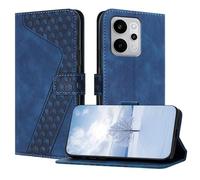 OKZone Funda para Realme P4 Power 5G,PU Cuero Flip Carcasa Fundas Móvil de Tapa Libro Caso Piel PU Billetera Case Telefono Cubrir Móvil Cover con Cáscara de TPU(Azul)