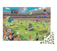 Ola de Celebración del GOL del Estadio Puzzle De Madera Impermeable DIY Puzzles De 1000 Piezas para Adultos Imposible Rompecabezas Juegos Desafiantes
