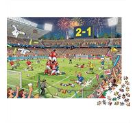Ola de Celebración del GOL del Estadio Puzzle De Madera Impermeable Puzzles De 1000 Piezas Regalos para Adultos Imposible Rompecabezas Juegos Desafiantes