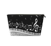 Ola de Notas Musicales, Bolsa de Maquillaje Bolsa de cosméticos Bolsa de artículos de tocador de Viaje portátil Bolsa de artículos de tocador