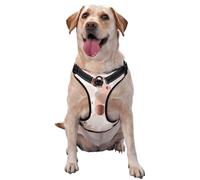 Ola de Oro Rosa,Arnés para Mascotas, arnés Reflectante Ajustable para Perros,XL