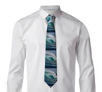 Ola Del Océano Hombre Corbata Formal Corbatas Elegante Corbatas De Fiesta Para Graduación Oficina Negocios