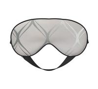 Ola Geométrico Gris Plata, Cubreojos completos Antifaz bloqueador de luz Antifaz para dormir Antifaz suave con los ojos vendados Noche
